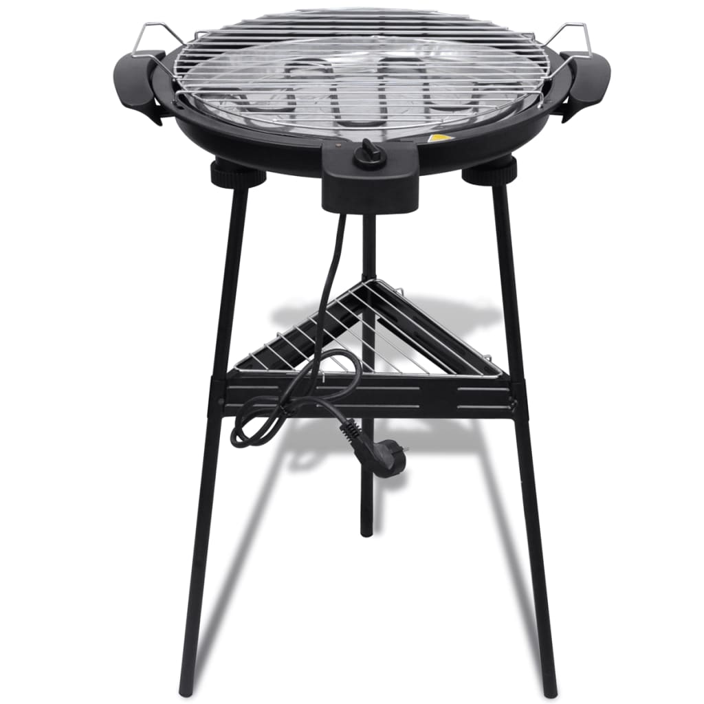 

vidaXL Barbecue elektrisch staand rond