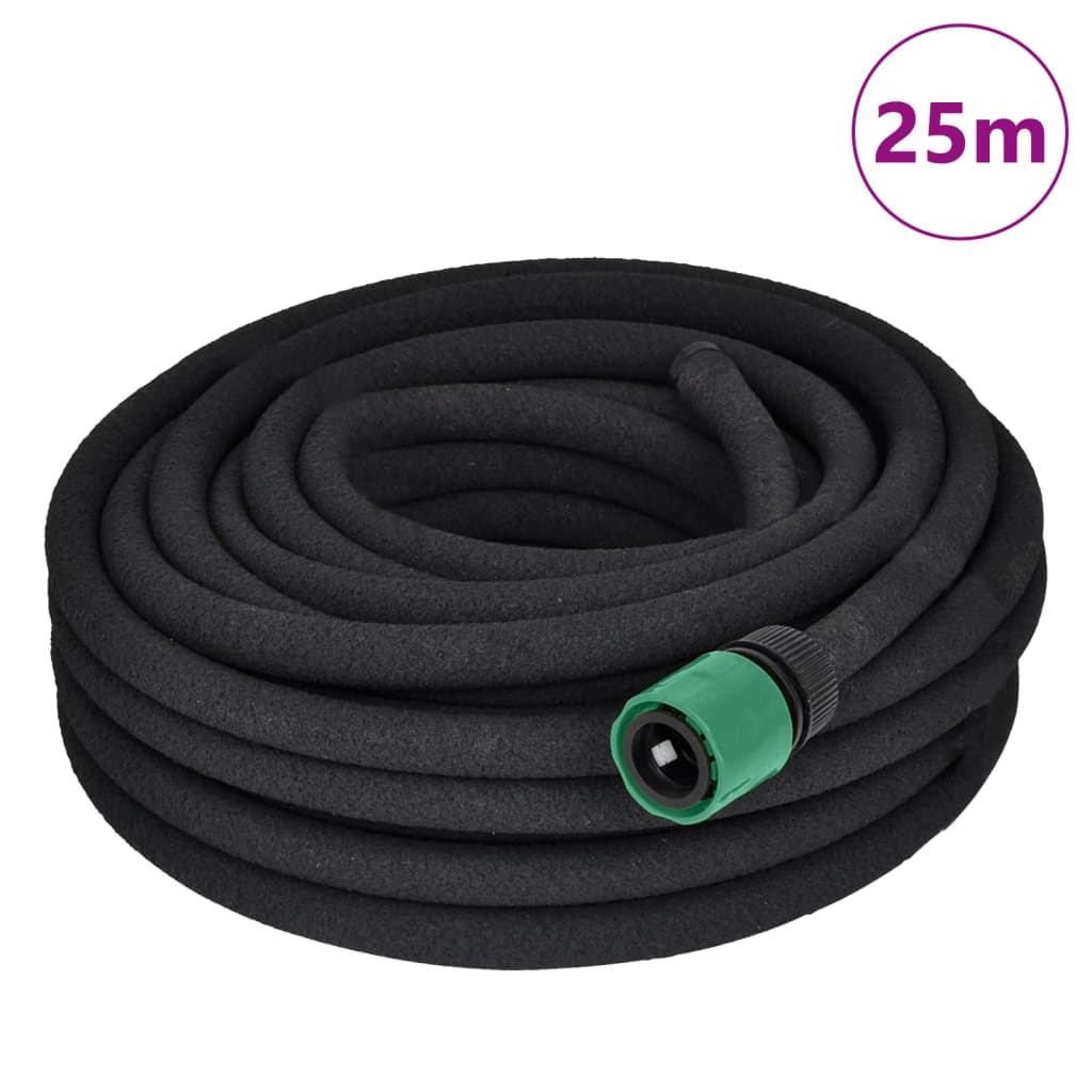 Photos - Garden Hose VidaXL Soaker Hose Watering & Irrigation Garden 1/2" Connector 25 m 