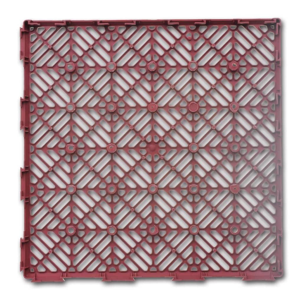 Garden Tiles Plastic Floor Tiles 29 X 29 Cm 24 Pcs VidaXL 14 width=274