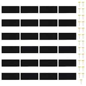 Závěs do dveří proti hmyzu 210 x 100 cm magnetický černý - obrázek 6