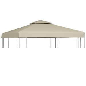 vidaXL varikatuse asenduskate 310 g / m&sup2;, beež, 3 x 3 m