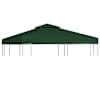 vidaXL varikatuse asenduskate 310 g / m&sup2;, roheline, 3 x 3 m