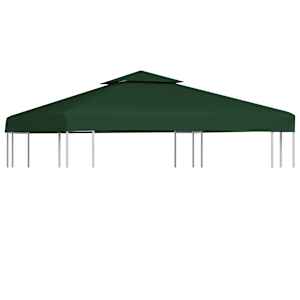 vidaXL varikatuse asenduskate 310 g / m&sup2;, roheline, 3 x 3 m
