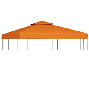 vidaXL varikatuse asenduskate 310 g / m&sup2;, oranž, 3 x 3 m