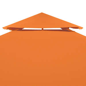 Náhradní střecha na altán 310 g/m² oranžová 3 x 3 m - obrázek 3
