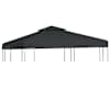 vidaXL varikatuse asenduskate 310 g / m&sup2;, tumehall, 3 x 3 m