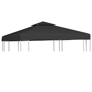vidaXL varikatuse asenduskate 310 g / m&sup2;, tumehall, 3 x 3 m