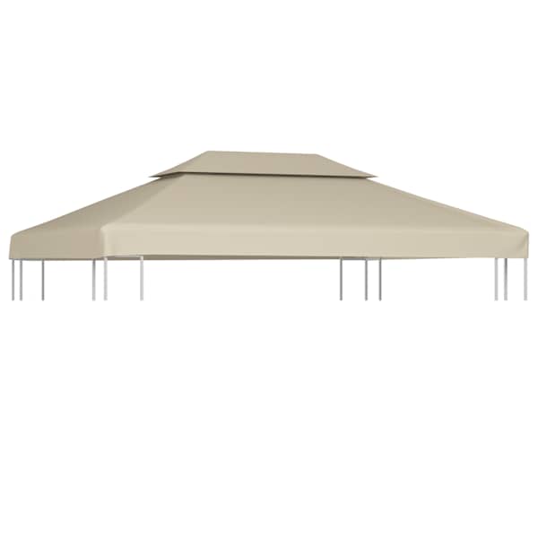 vidaXL varikatuse asenduskate 310 g / m&sup2;, beež, 3 x 4 m