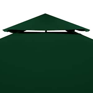 Náhradní střecha na altán 310 g/m² zelená 3 x 4 m - obrázek 3