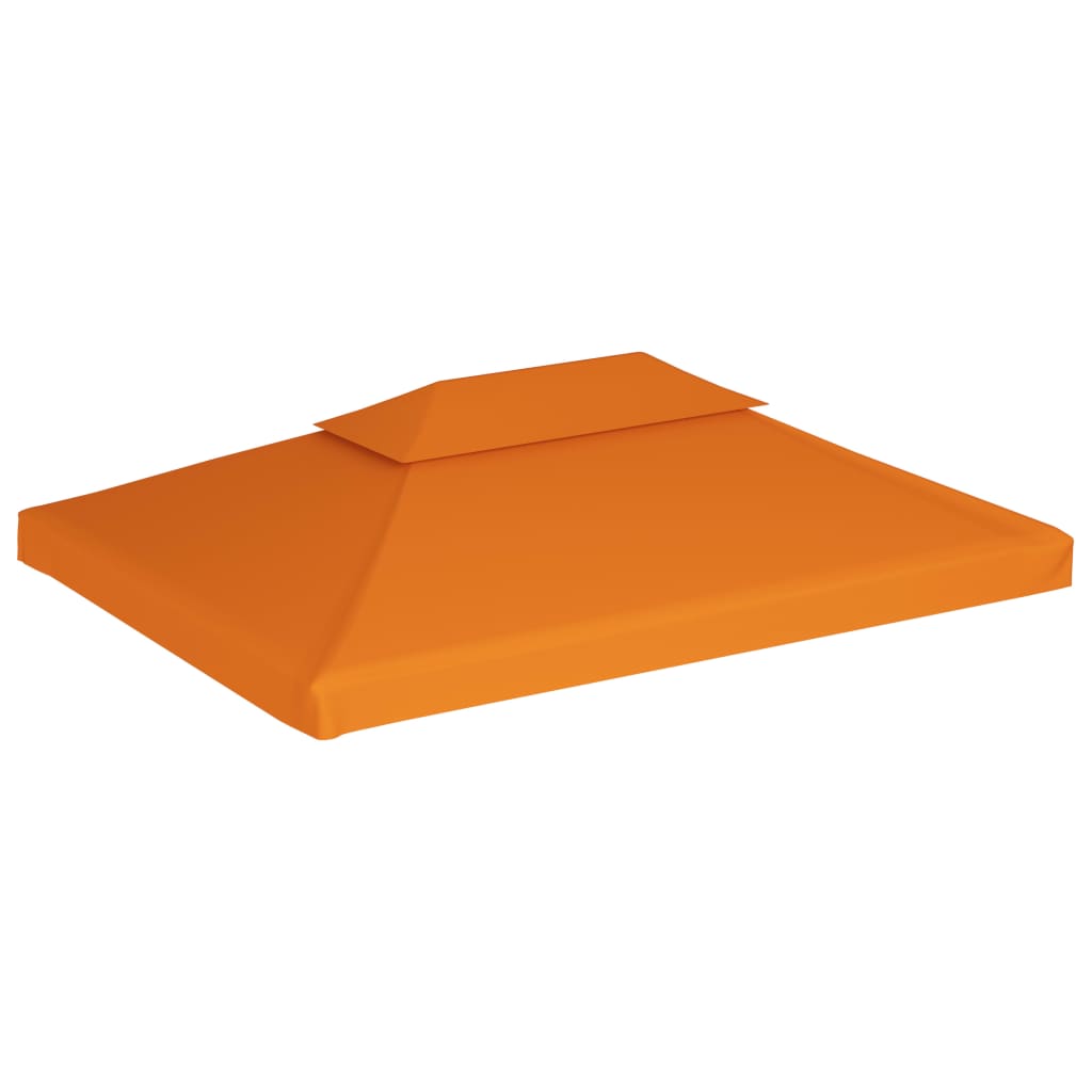 vidaXL Vervangend tentdoek prieel 310 g/m² 3x4 m oranje afbeelding