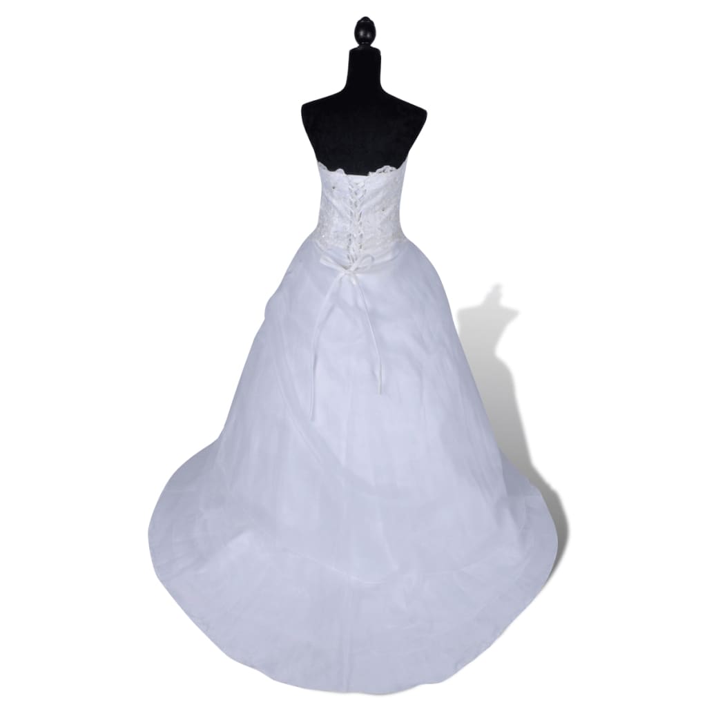 Elegantna bijela vjenčanica model B veličina 46