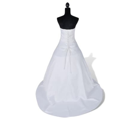 Елегантна сватбена рокля модел С, размер 46