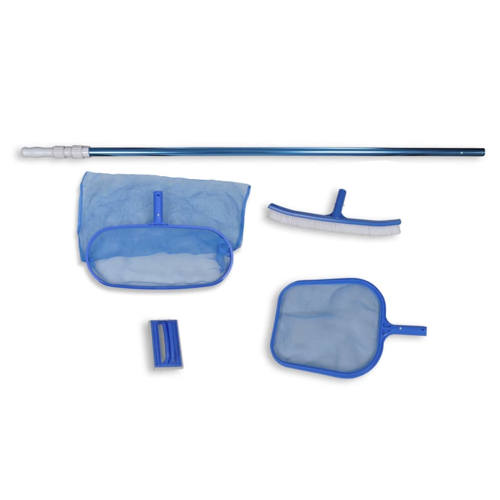 Set de curățare a piscinei 1 perie 2 skimmere 1 tub telescopic