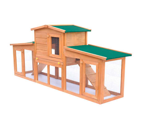 Details About Vidaxl Large Rabbit Hutch Small Animal House Pet Cage W 2 Runs Wood Details About Vidaxl Large Rabbit Hutch Small Animal House Pet Cage W 2 Runs Wood