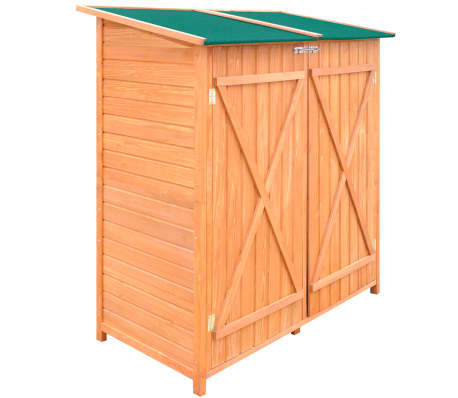 vidaXL Holz Gerätehaus Geräteschuppen Gartenschrank Geräteschrank