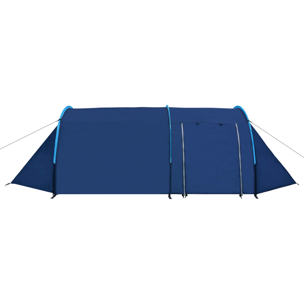 VidaXL - vidaXL Tent voor 4 personen marineblauw/lichtblauw