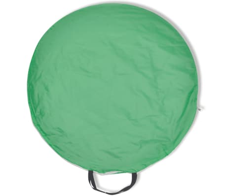 vidaXL zöld kültéri összecsukható napernyő strandsátor