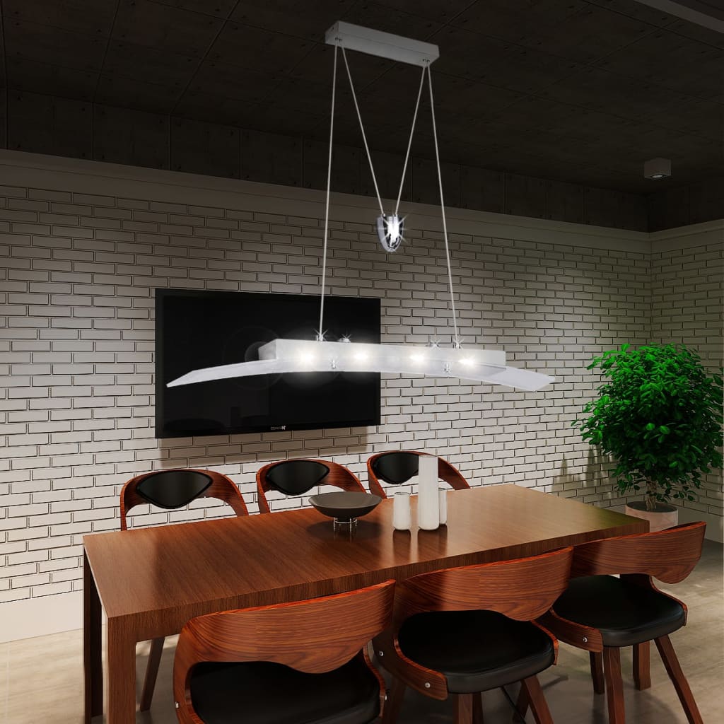 

vidaXL LED hanglamp acryl 80 cm 4 x 5 W (warm wit)