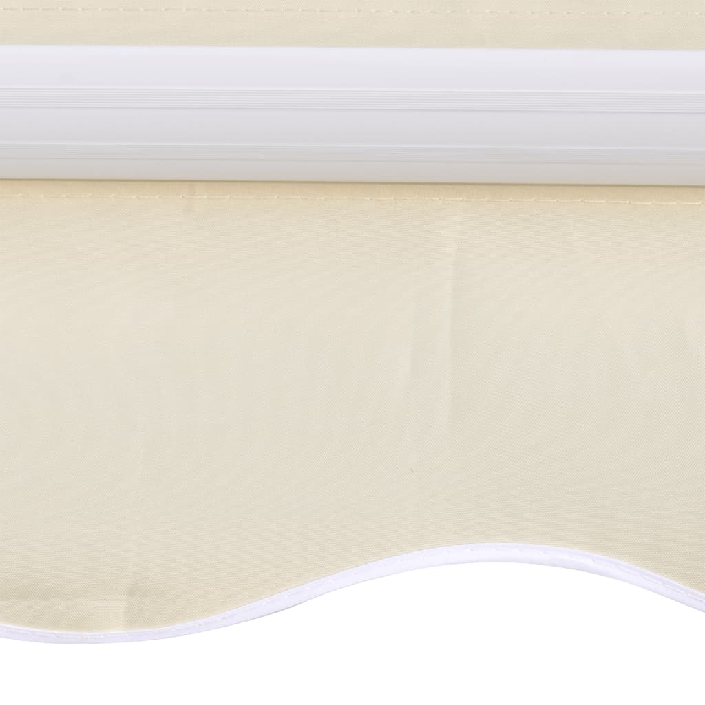 Thumbnail - vidaXL Markisenbespannung Canvas Creme 3 x 2,5 m (ohne Rahmen)