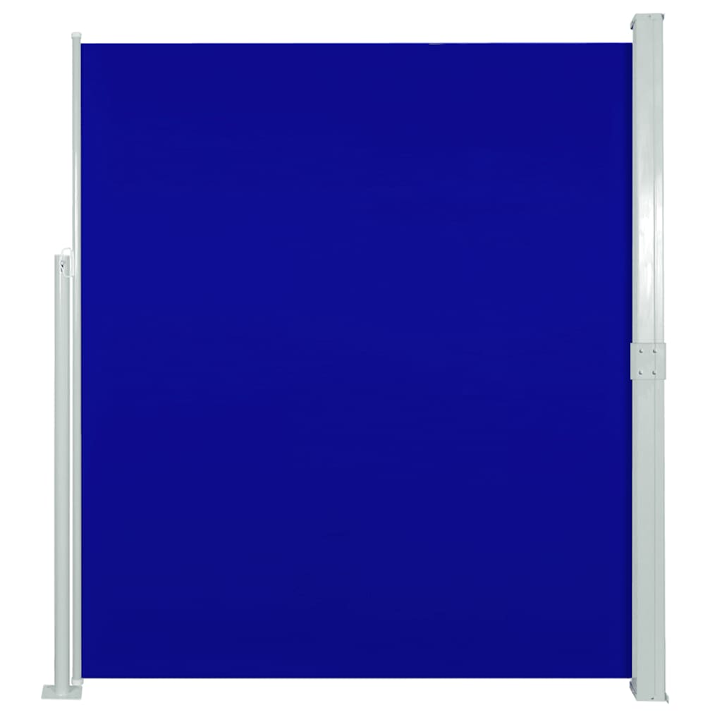 vidaXL Bočná markíza na terasu/balkón 160x300 cm, modrá