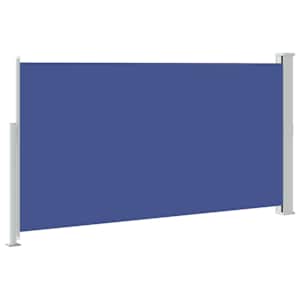 Boční markýza na terasu 160 x 300 cm modrá - obrázek 6