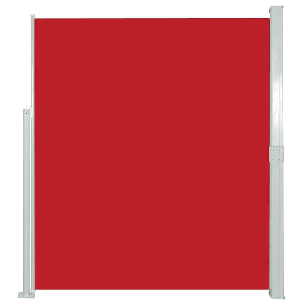 vidaXL Boční markýza na terasu 160 x 300 cm červená