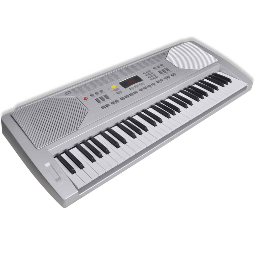Elektrisches Fun Keyboard 61 Tasten inkl. Notenablage-1