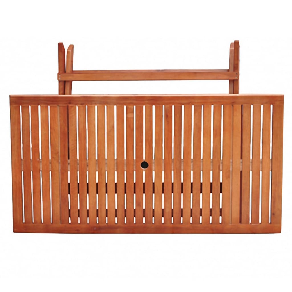 

vidaXL Houten tuintafel rechthoek 140x75x75 cm