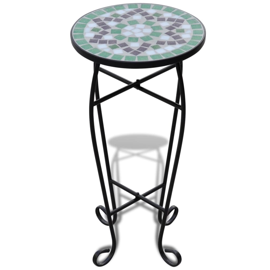 Садовый столик римское патио, металл, мозаика, 40х47 см, Kaemingk 841151
