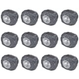 Ulkotilan Aurinkoenergia LED Spottivalo Kiven Muotoinen 12 kpl