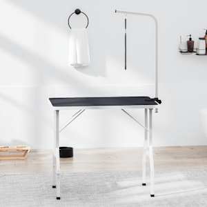 Negovalna Miza za Pse in Mačke Nastavljiva z 1 Zanko