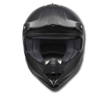 Motocross Helmet Black XL No Visor