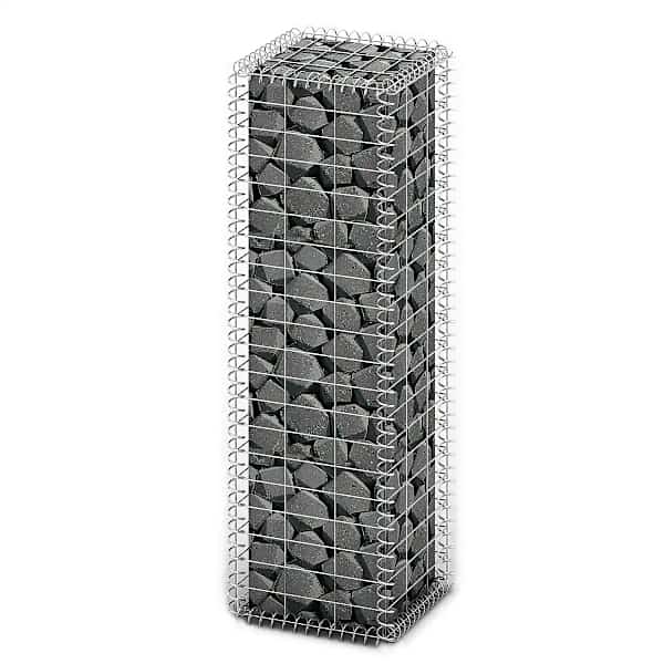 vidaXL kaantega gabioon, tsingitud traat 100 x 30 x 30 cm