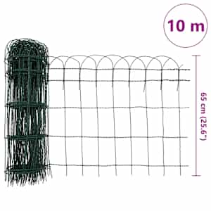 Zahradní plot práškované železo 10 x 0,65 m - obrázek 7