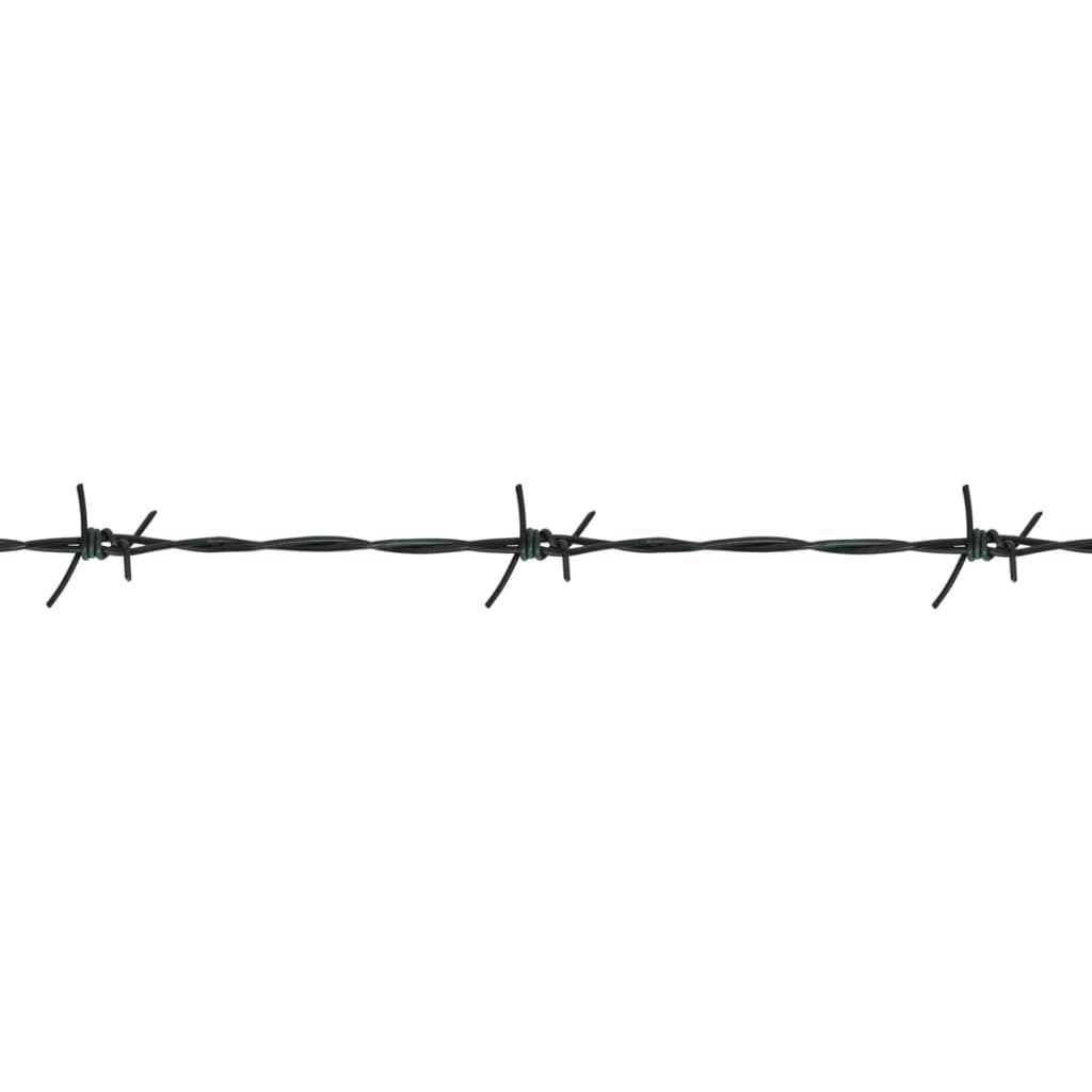 Barbed Wire Entanglement Wire Green Wire Roll 328 ft