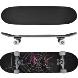 vidaXL Oválny skateboard s dizajnom pavúka, 9 vrstvový javor, 8"