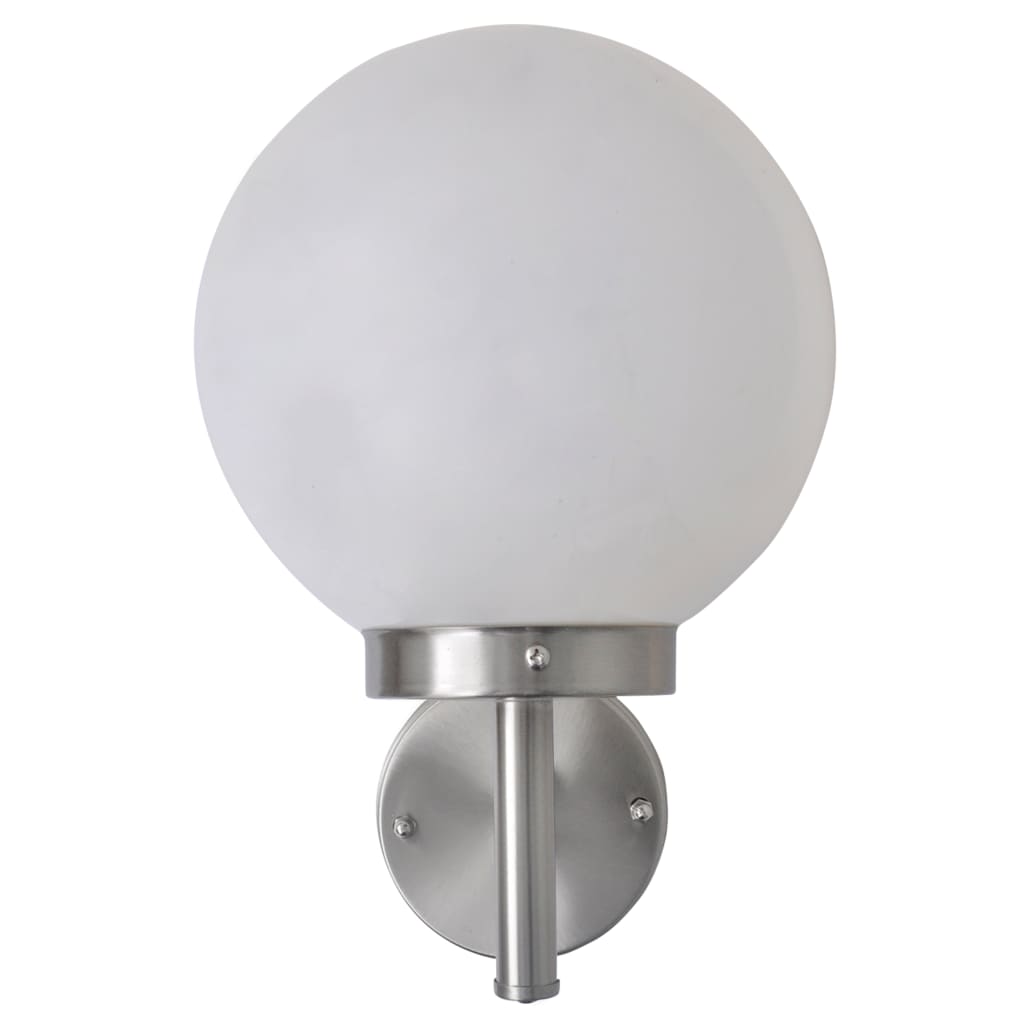 

vidaXL Balvormige RVS wandlamp