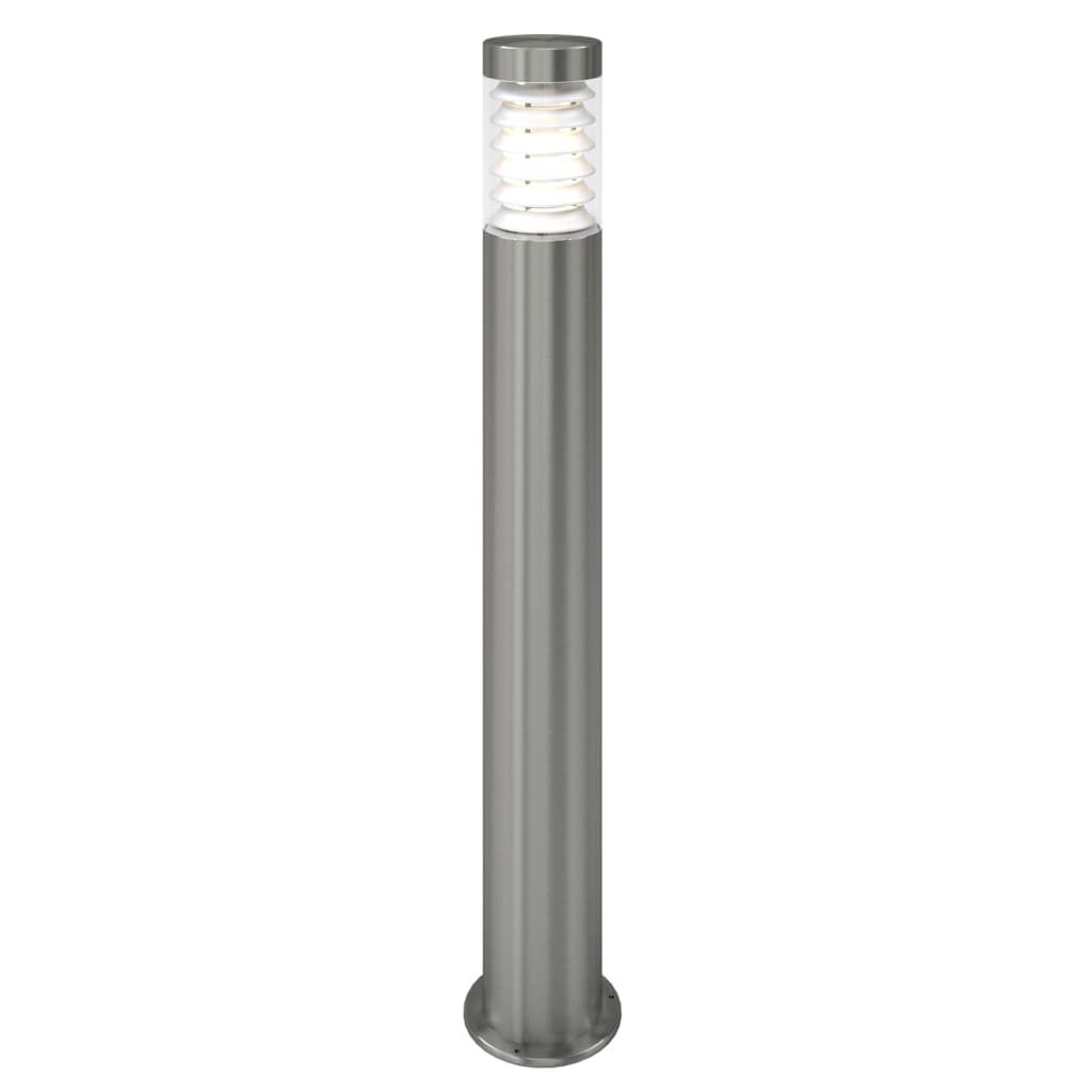 vidaXL Zahradní sloupková lampa nerezová ocel
