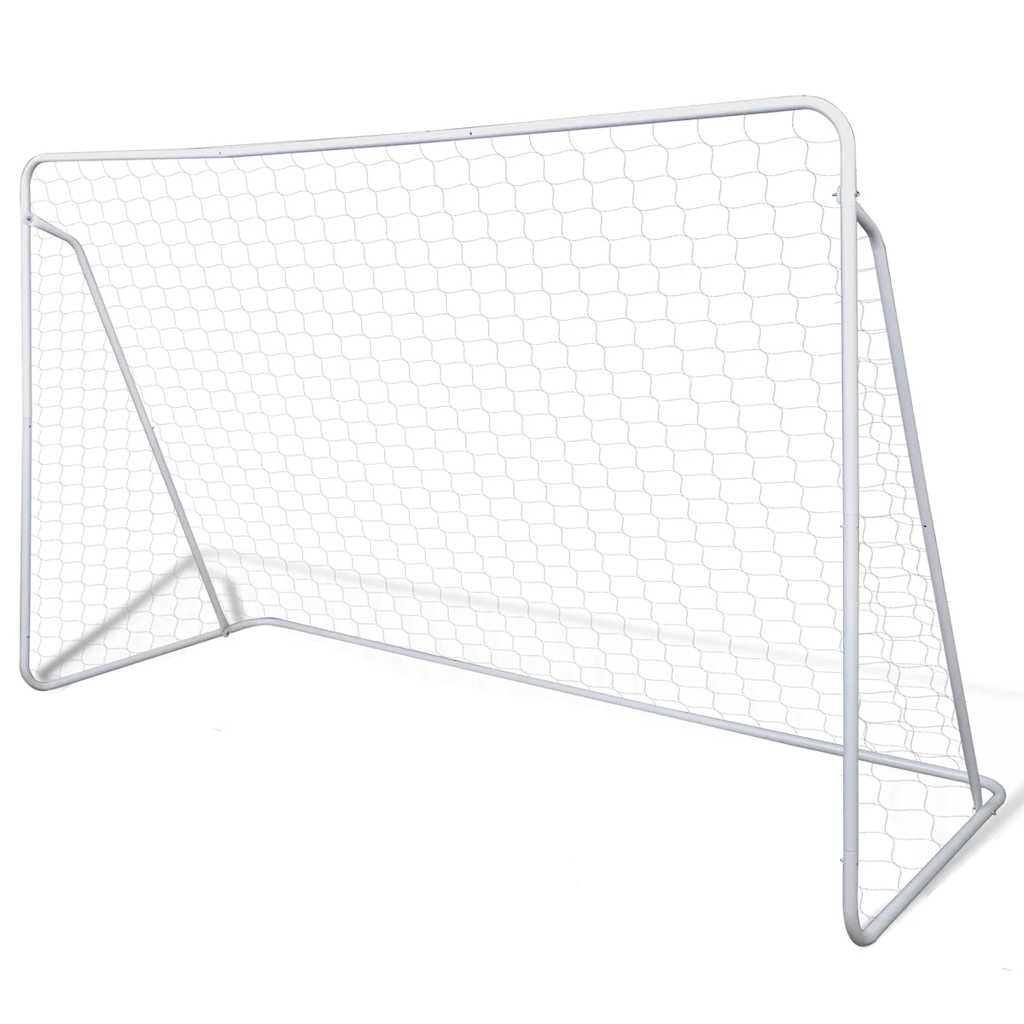 Mini Fußball Torpfosten Netz Set Stahl 240 x 90 x 150 cm