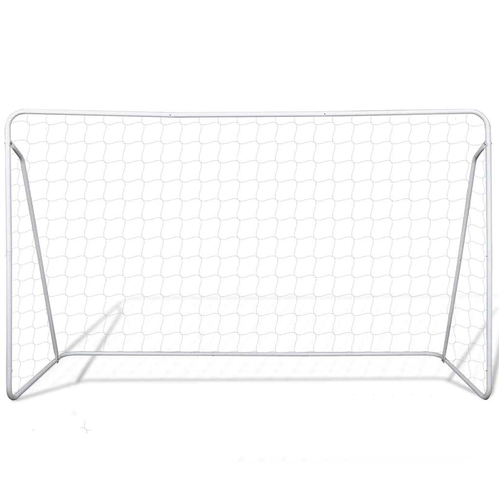 Cage de but de football 240 x 90 x 150 cm Acier