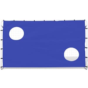 Fotbalová branka s cvičnou plachtou ocel 240x92x150 cm kvalitní - obrázek 2