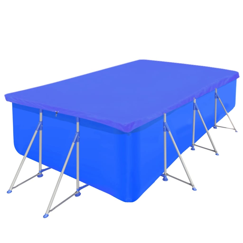 vidaXL Bazénová plachta, PE, obdĺžniková 90 g/m2 394x207 cm