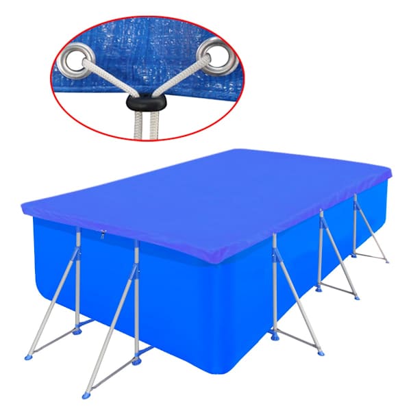 Basseinikate PE kandiline 90 g/m2 400 x 207 cm