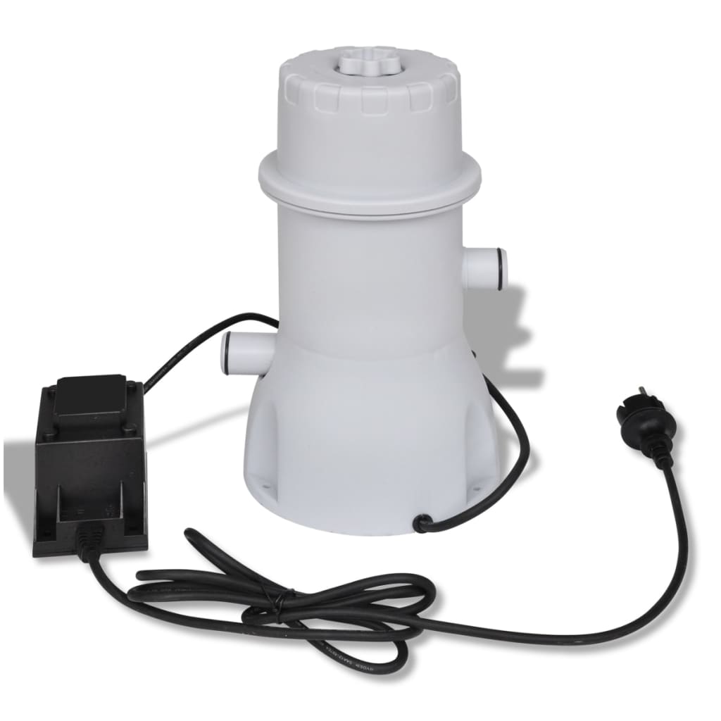 vidaXL Pompe de filtration pour piscine 3785 l / h