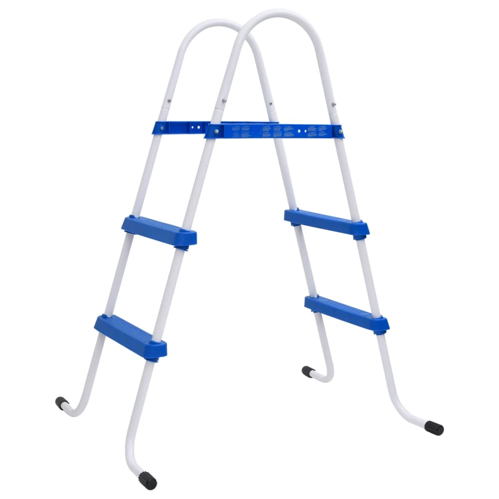 vidaXL Scară de piscină, 84 cm, oțel