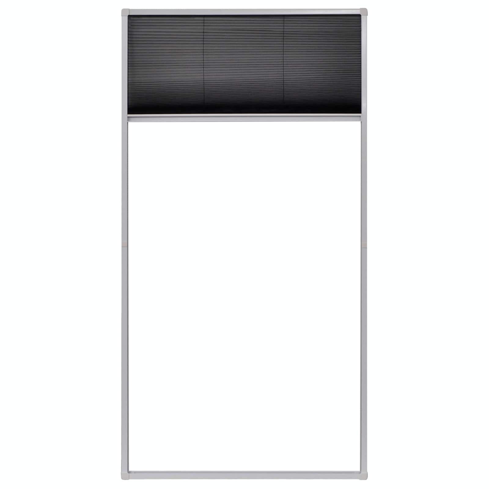 vidaXL Plisse Insektenschutz-Fenster 80×160 cm – Bild 4
