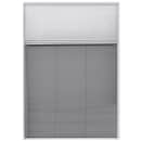 vidaXL Insect Plisse Screen Window Aluminum 63