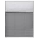 vidaXL Insect Plisse Screen Window Aluminum 63