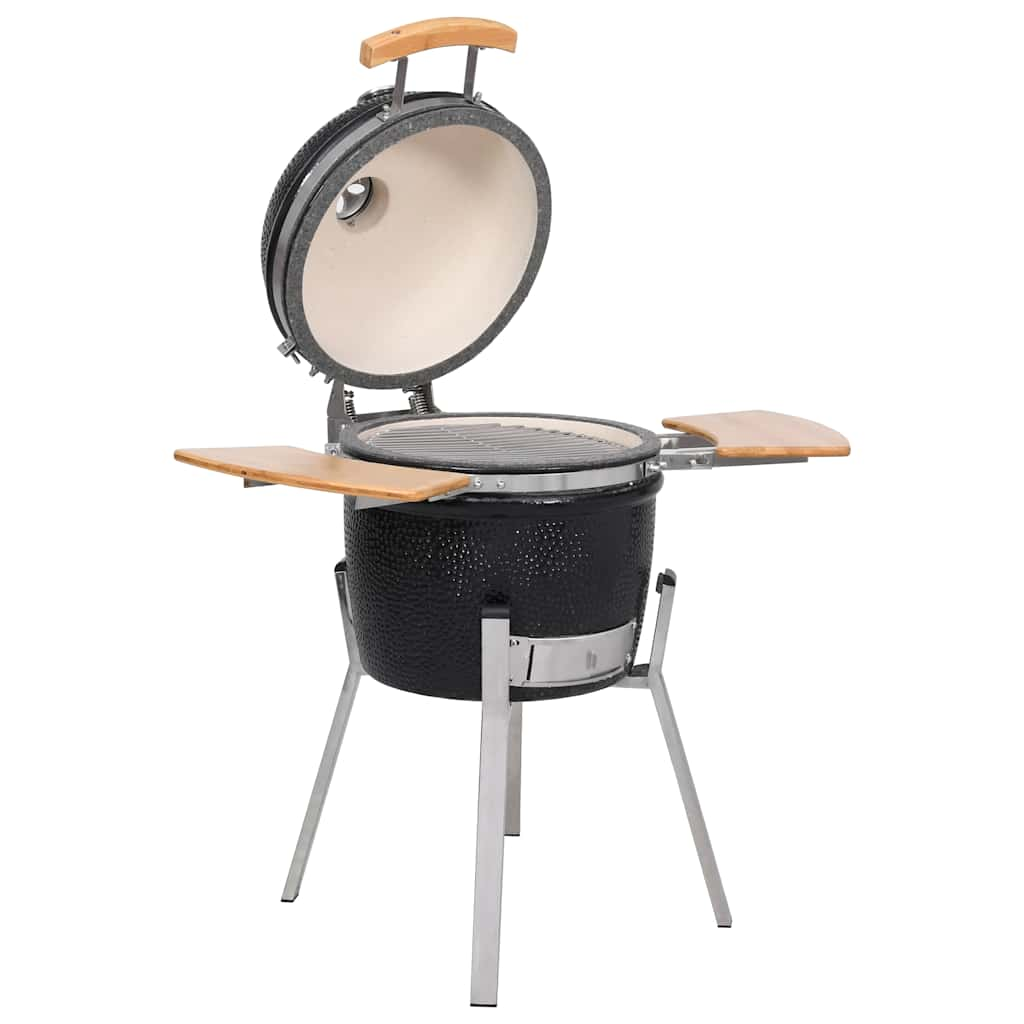 Kamado Grătar cu afumătoare din ceramică 76 cm