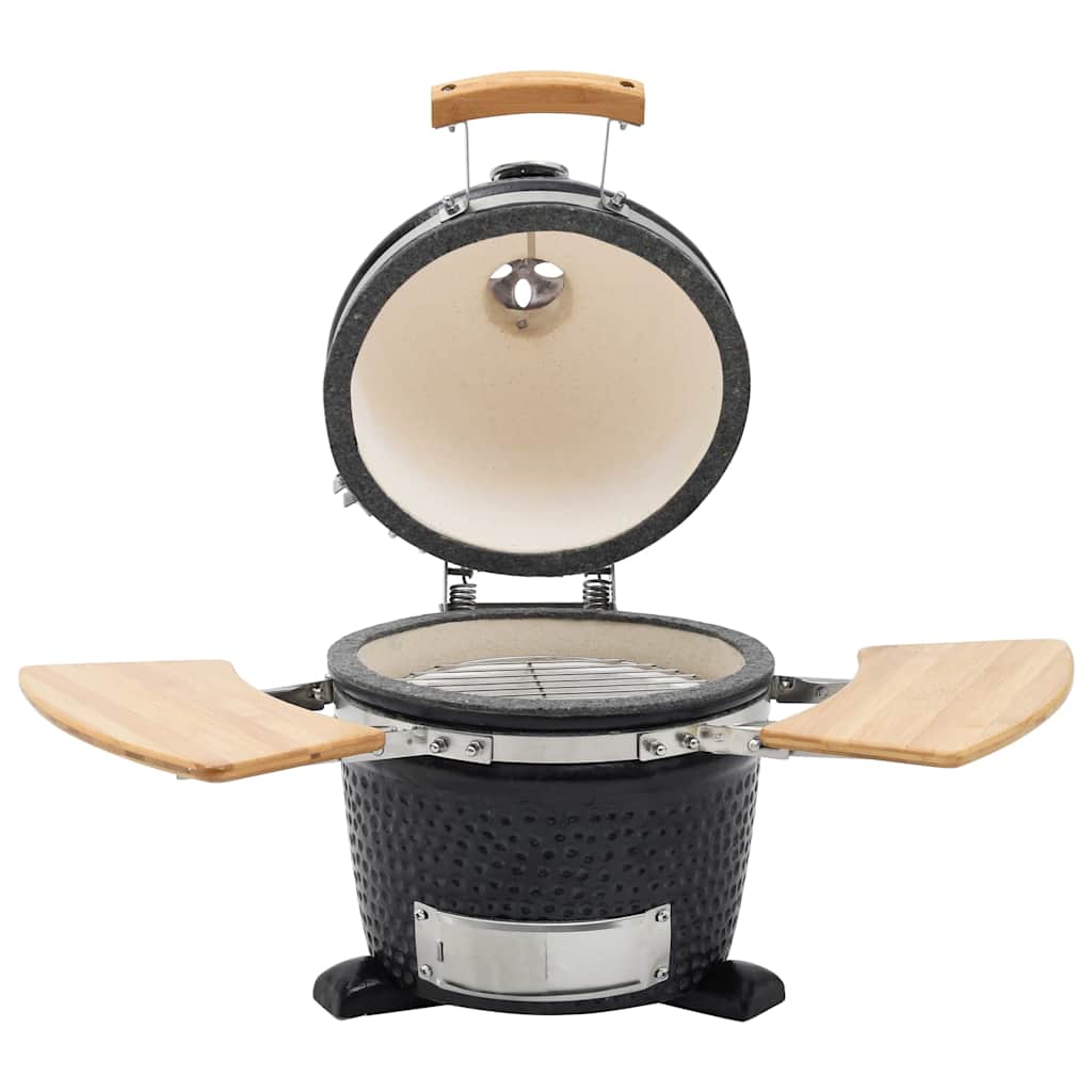 vidaXL Záhradný keramický gril, údiareň Kamado, 44 cm